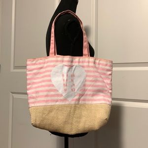 Victoria’s Secret Beach Canvas Tote Bag